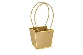 10x-torebki-papierowe-na-kwiaty-12cm-flower-box-bezowo-zloty-10szt