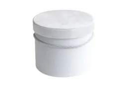 welur-flower-box-pudelko-na-kwiaty-prezent-biale-12cm