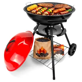grill-weglowy-ogrodowy-okragly-z-pokrywa-42-cm-duzy-ruszt-przenosny-bbq
