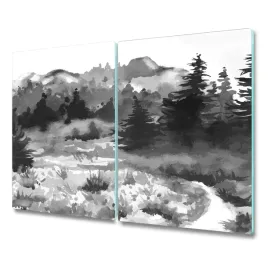 deska-szklana-indukcja-ciemny-las-akwarela-2x30x52