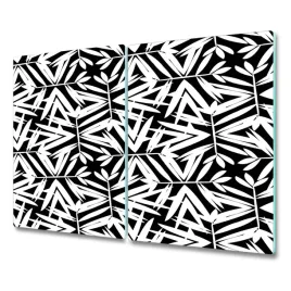 oslona-indukcji-ze-szkla-czarno-bialy-wzor-2x30x52
