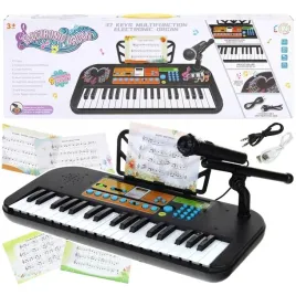keyboard-pianino-organy-pianinko-mikrofon-dla-dzieci-muzyka