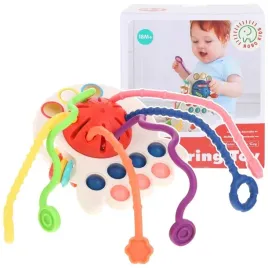 osmiornica-zabawka-sensoryczna-antystresowa-przeciaganiec-gryzak-czerwony