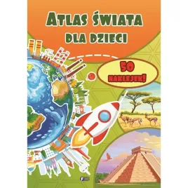 atlas-swiata-dla-dzieci-mapy-ciekawostki-ze-swiata-32-strony-50-naklejek