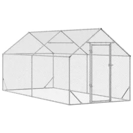 klatka-dla-kur-srebrny-200x170x177cm-stal-galwanizowana