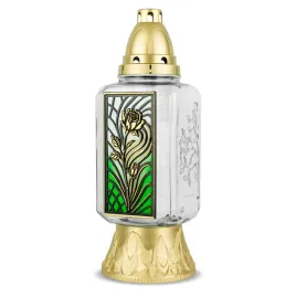 znicz-szklany-znicz-kapliczka-elegancki-31-cm-z-wkladem-na-grob-roza-zloty