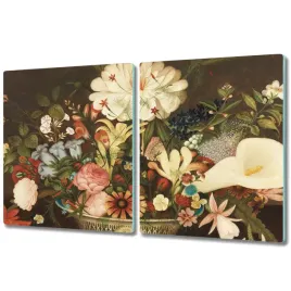 plyta-kuchenna-szklana-kwiaty-vintage-2x40x52-cm