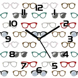 cichy-zegar-szklany-na-sciane-retro-okulary-30x30