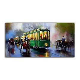 foto-obraz-na-plotnie-pociag-konie-ludzie-120x60