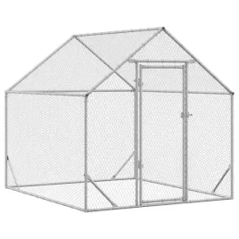 klatka-dla-kur-srebrny-400x170x177cm-stal-galwanizowana