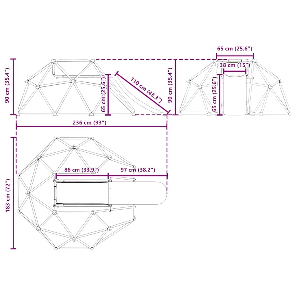 domek-do-wspinaczki-niebieski-stal