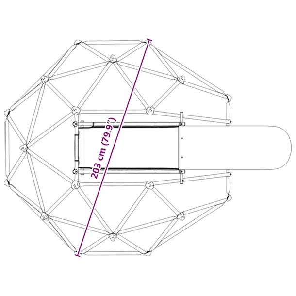 domek-do-wspinaczki-niebieski-stal-stan-nowy-rodzaj-metalowe