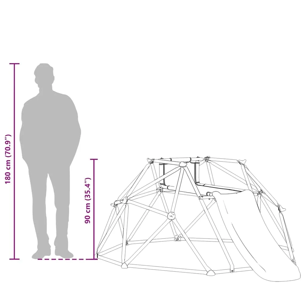 domek-do-wspinaczki-niebieski-stal