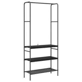 wieszak-na-ubrania-z-polka-czarny-dab-77-x-30-x-171-cm