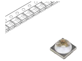 led-mocy-uv-60-2000ma-10w-d-390400nm-676vdc-7x7x57mm-x1szt