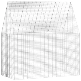 klatka-dla-krolika-srebrny-200-x-100-x-210-cm