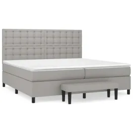 lozko-kontynentalne-jasnoszare-203x200x118-128-cm-materac-100x200x20-c
