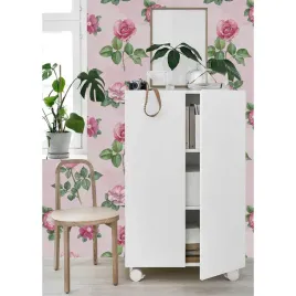 fototapeta-na-sciane-roze-na-rozowym-tle-208x146cm