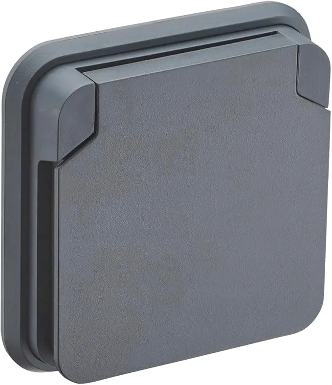 gniazdo-elektryczne-scienne-debflex-szary-stan-nowy