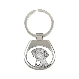 curly-coated-retriever-keychain-with-a-dog-keychain-with-a-print-person