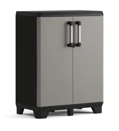 szafa-warsztatowa-keter-linear-pro-niska-czarno-szara