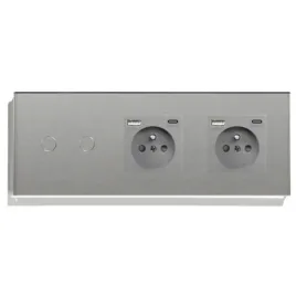 wlacznik-dotykowy-podwojny-2-gniazdka-usb-c-szklo