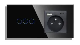 wlacznik-dotykowy-potrojny-3k-z-gniazdkiem-usb-c-wylacznik-szklany