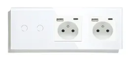 wlacznik-dotykowy-podwojny-2gniazdka-usb-c-szklo
