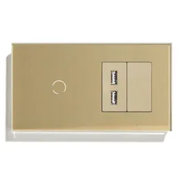 szklany-wlacznik-dotykowy-pojedynczy-i-ladowarka-gniazdko-2x-usb-2-4a