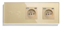 wlacznik-dotykowy-podwojny-2k-2x-gniazdko-usb-c-szklane-wylacznik