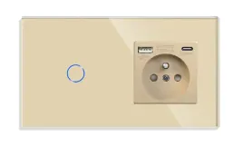 wlacznik-dotykowy-pojedynczy-1k-z-gniazdkiem-usb-c-szklany-wylacznik