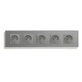 gniazdko-elektryczne-szklane-5-puszek-kontakt-16a-370mm-5f-kontakt
