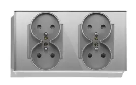 gniazdko-elektryczne-szklane-podwojne-poczworne-2x2-157mm