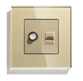 gniazdko-internetowe-rj45-antena-szklane-lan-sat