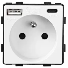 modul-gniazdko-elektryczne-usb-a-c-pojedyncze-qc-20w-quick-charge