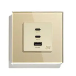 gniazdko-szklane-pojedyncze-usb-c-quick-charge-65w-gniazdo-qc