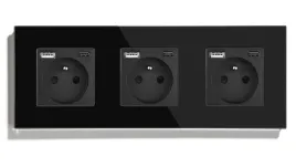 gniazdko-elektryczne-szklane-potrojne-usb-c-usb-a-c-ramka-228mm-20w-qc