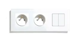 gniazdko-elektryczne-szklane-ramka-potrojna-2x-gniazdka-zaslepka