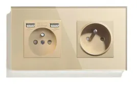 gniazdko-szklane-podwojne-usb-a-a-zwykle-gniazdo-kontakt-16a-szklo-157mm
