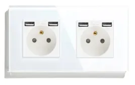 gniazdko-szklane-podwojne-usb-a-a-kontakt-gniazdo-16a-szklo-157mm