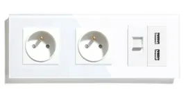gniazdko-elektryczne-szklane-potrojne-usb-internet-rj45