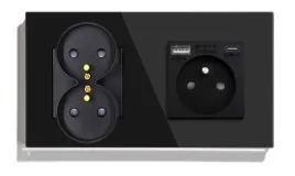 gniazdko-szklane-podwojne-usb-c-kontakt-16a-szklo-usb-a-c