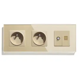 gniazdko-elektryczne-szklane-potrojne-sat-internet-cat5e-229mm-kontakt-16a