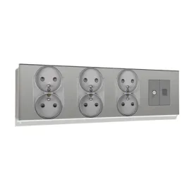 gniazdko-elektryczne-szklane-poczworne-3xpodwojne-sat-internet-rj45-cat5e