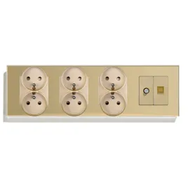gniazdko-elektryczne-szklane-poczworne-3xpodwojne-sat-internet-rj45-cat5e