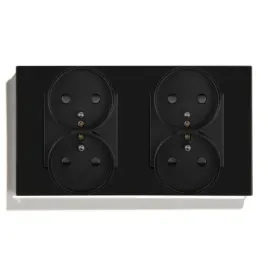 gniazdko-elektryczne-szklane-podwojne-2x2-poczworne