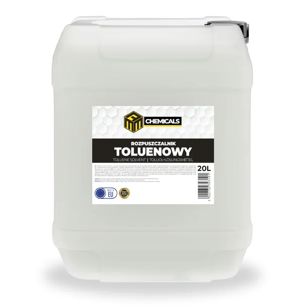 ROZPUSZCZALNIK ROZCIEŃCZALNIK TOLUENOWY TOLUEN do FARB do LAKIERÓW 20L