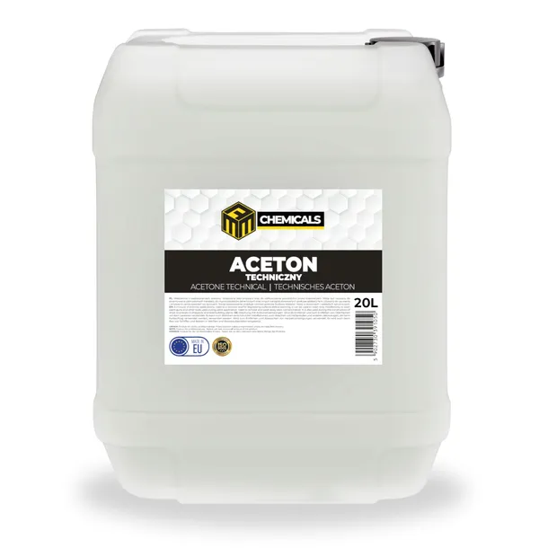 ACETON TECHNICZNY odtłuszczacz zmywacz do czyszczenia ROZCIEŃCZALNIK 20L
