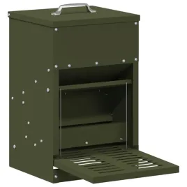 karmnik-na-pedaly-dla-kur-zielony-oliwkowy-25-x-42-x-40-cm