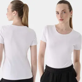 koszulka-damska-4f-t-shirt-bluzka-bawelniana-okragly-dekolt-f1845-10s-l